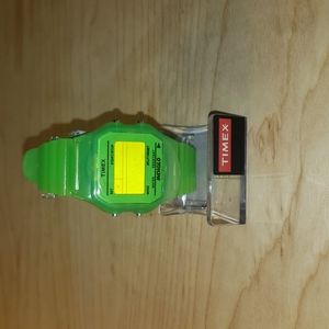Green Timex Indiglo Watch